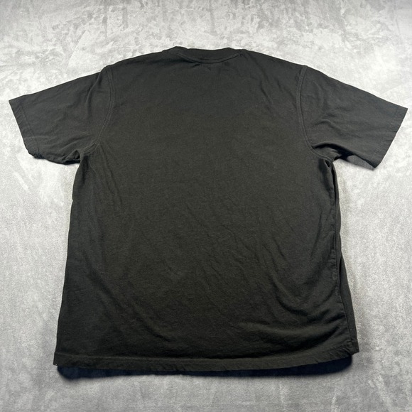 Old Navy AC DC Let There Be Rock 77 Tour Graphic Tee Mens Small Black - Picture 4 of 8